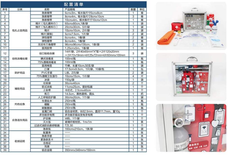 藍帆醫(yī)療BG-L002實驗室急救箱圖片
