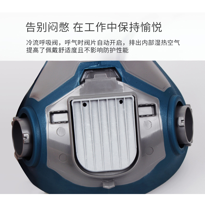 3M6502+7093CN KP100防塵面具三件套圖片4