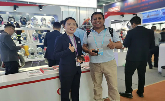 上海誠格亮相133屆廣交會&nbsp;展高端個人防護產品圖片7