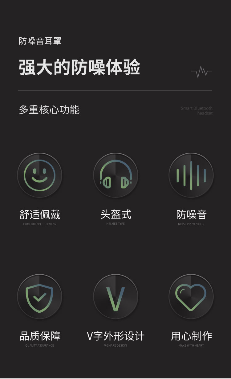 梅思安10190358V-Gard帽盔式防噪音耳罩圖片2