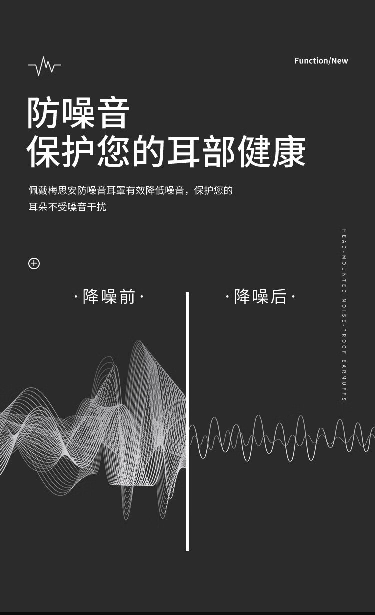 梅思安10190357V-Gard帽盔式防噪音耳罩圖片6