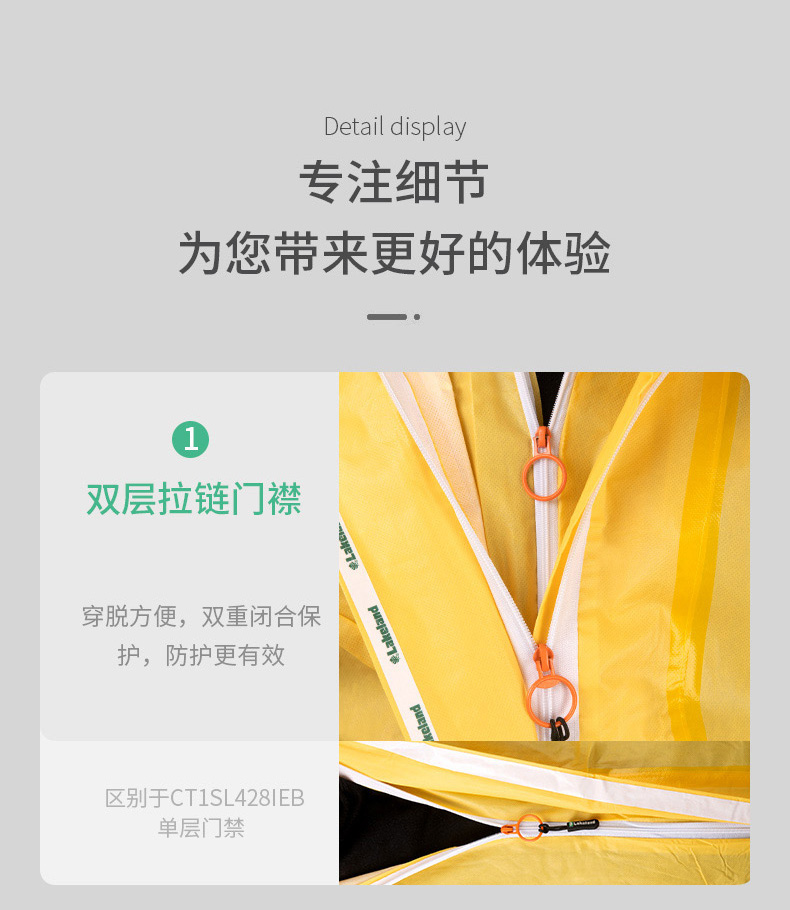 雷克蘭CT1SL428IEB凱麥斯ChemMax 1耐強(qiáng)酸強(qiáng)堿帶帽連體防化服6