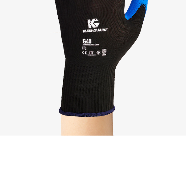 金佰利40228B G40發(fā)泡丁腈涂層勞保手套XL圖片11