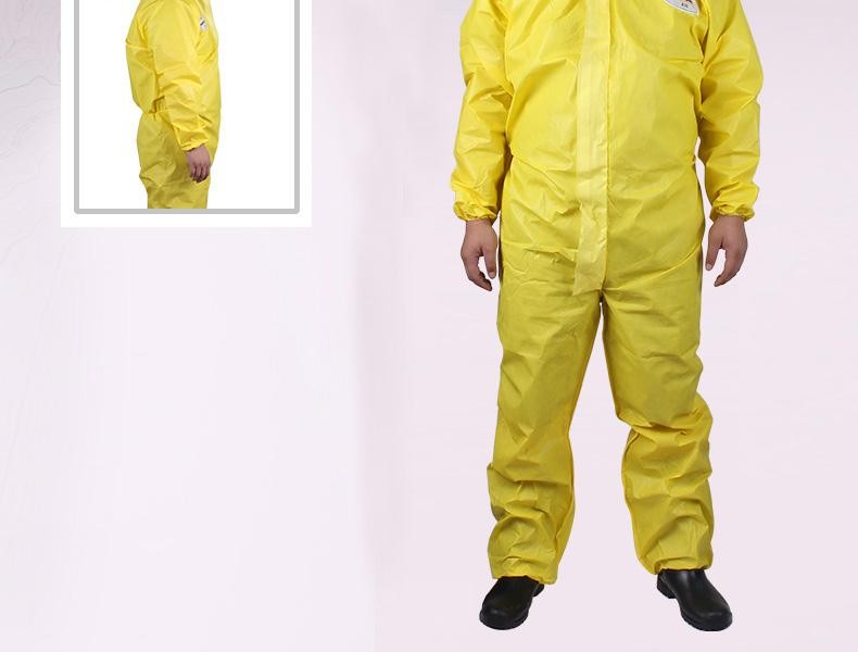 金佰利09812-01 KLEENGUARD勁衛(wèi)A70黃色防護服M圖片6