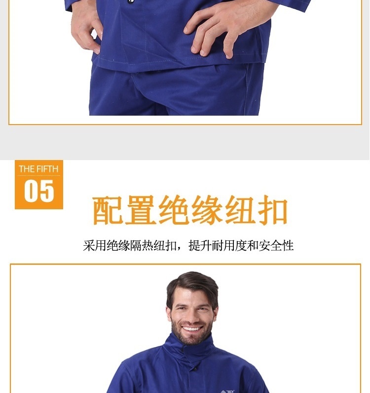 友盟AP-6830藍色防火阻燃工作服圖片12