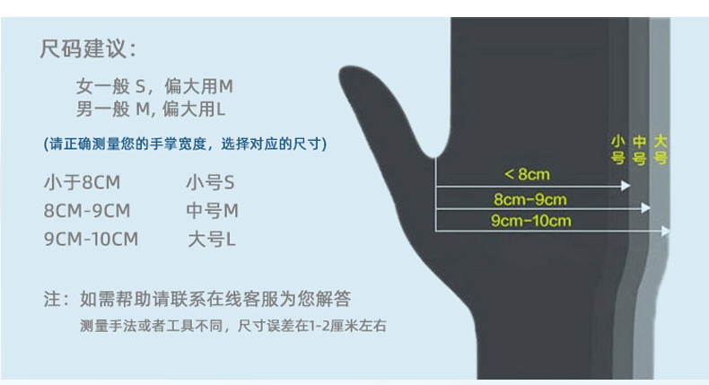 光明無粉羊毛脂加長加厚乳膠手套圖片6