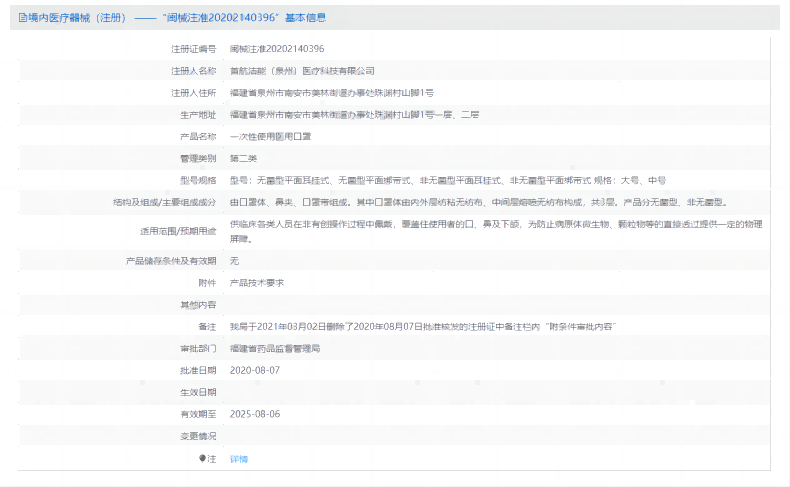 漢盾非無(wú)菌型一次性使用醫(yī)用口罩1