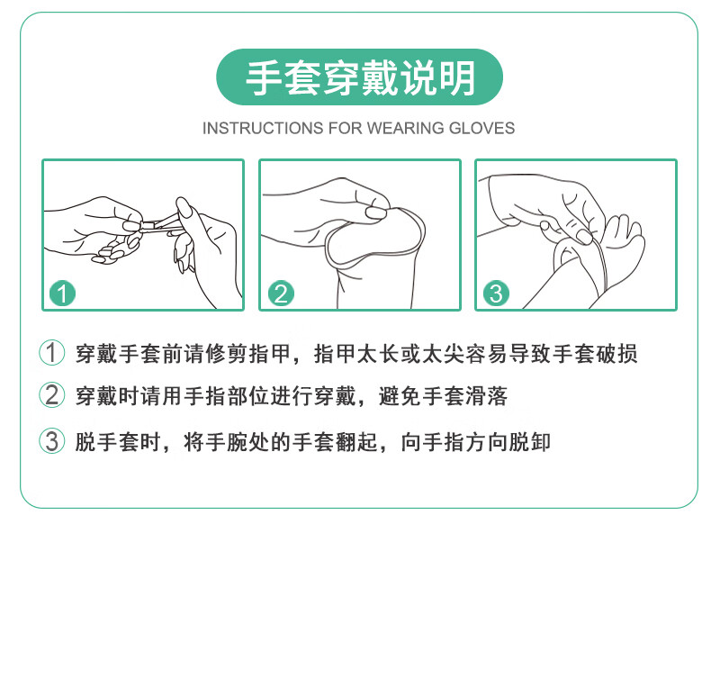 塞莫詩BV901防水防油污一次性PVC手套圖片15