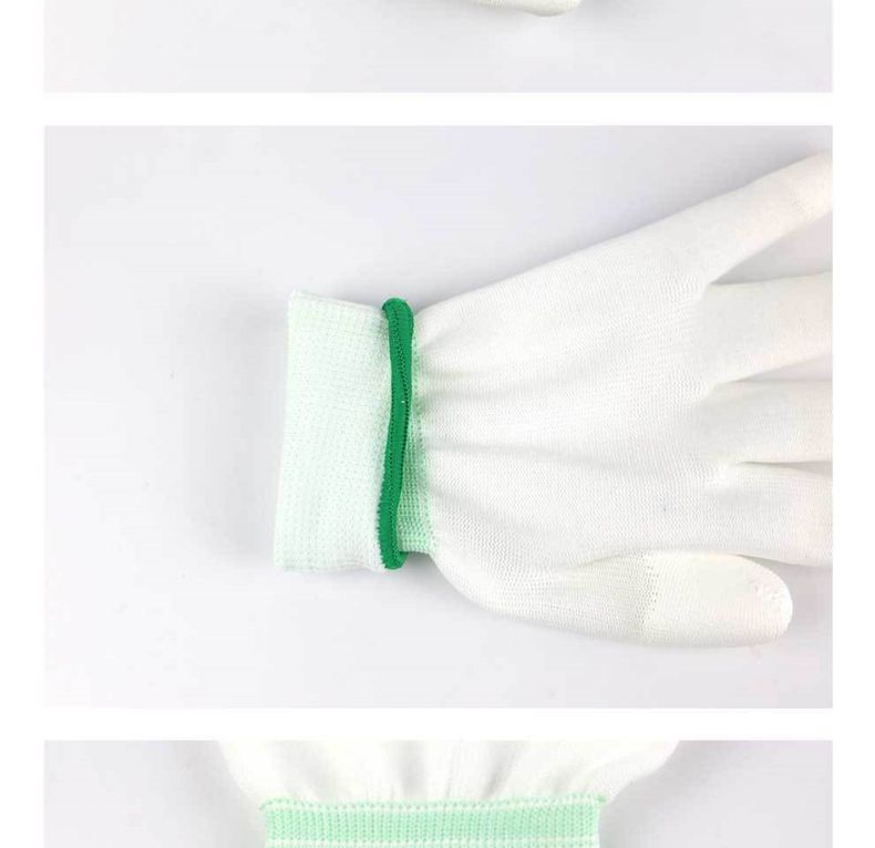 漢盾HD-GP5014 PU涂指滌綸勞保手套9