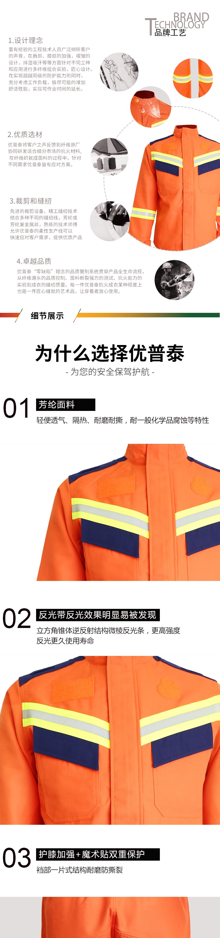 優(yōu)普泰FJ003 20式夏季搶險(xiǎn)救援服02