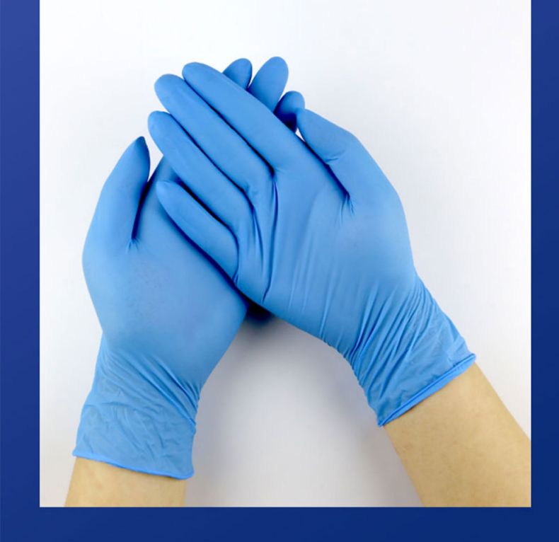 漢盾HD-GP6001指尖麻面一次性使用丁腈手套6