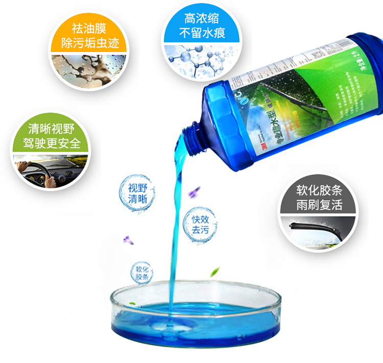 3M PN7018專業疏水型玻璃水0度8