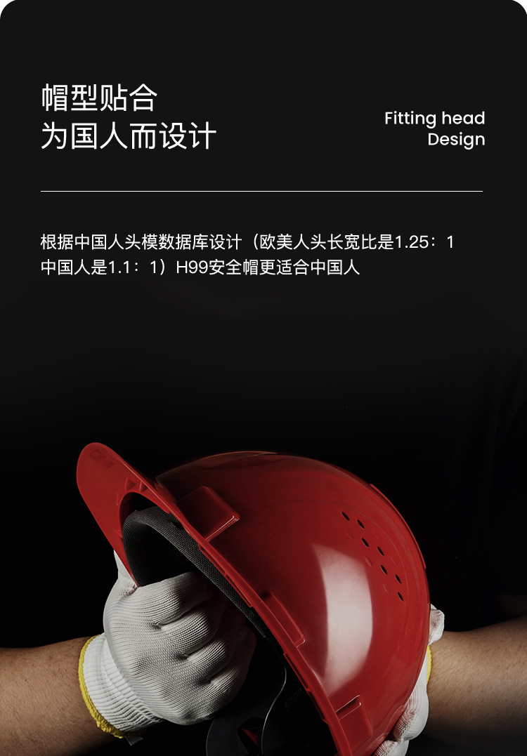 霍尼韋爾H99BA107S ABS藍(lán)色安全帽 H99S系列帶通風(fēng)孔安全帽9