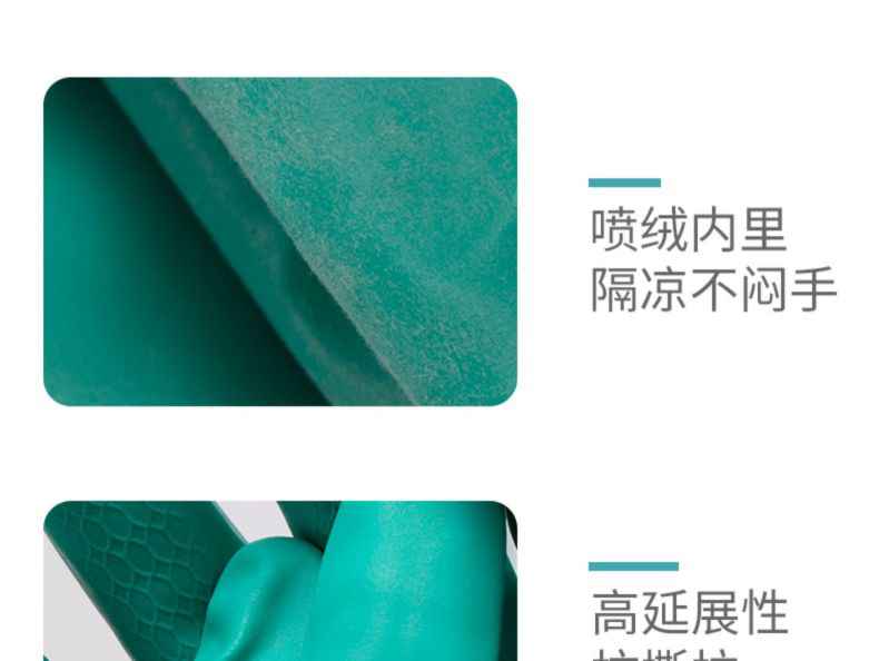 雪蓮11111家用丁腈橡膠絨里波浪交叉紋手套9.jpg