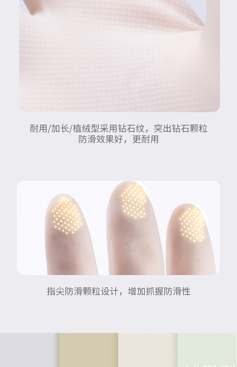 雪蓮11032丁腈乳膠食品級(jí)防滑鉆石紋手套11.jpg