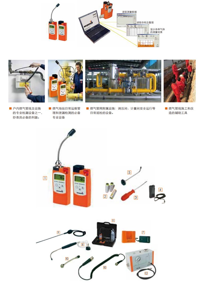 SEWERIN豎威EX-TEC SNOOPER 4燃氣泄漏可燃氣體檢測儀