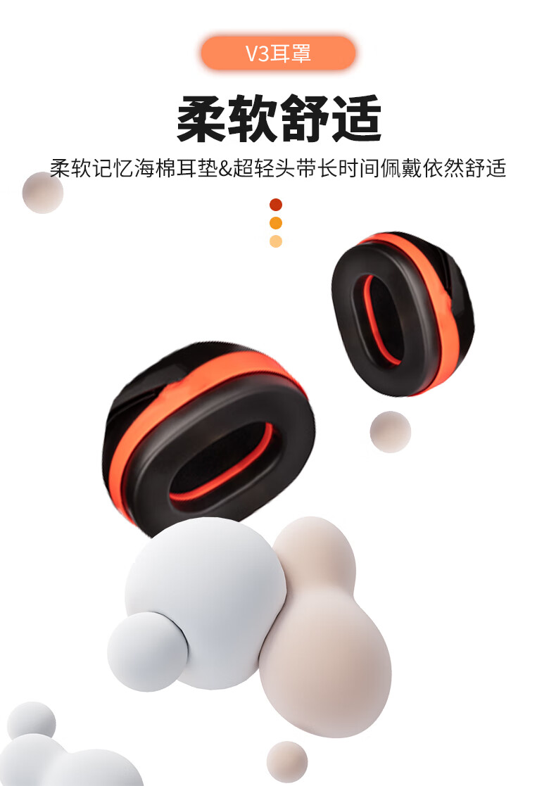 PIP 263-V3CM高強度塑膠頭盔插槽式防噪音耳罩2