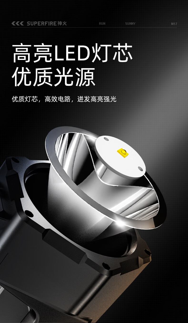 神火M17持久續航大光杯遠射探照燈4.jpg