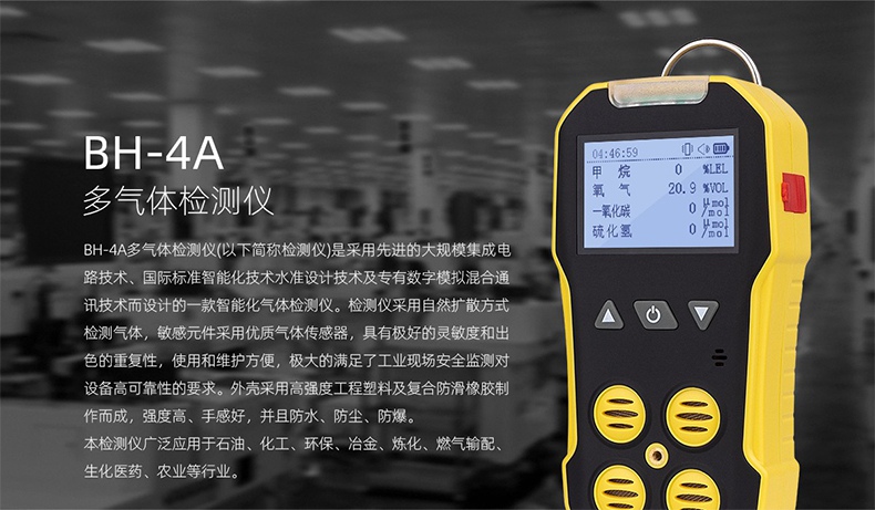 保時(shí)安BH-4A擴(kuò)散式多氣體檢測(cè)儀1.jpg