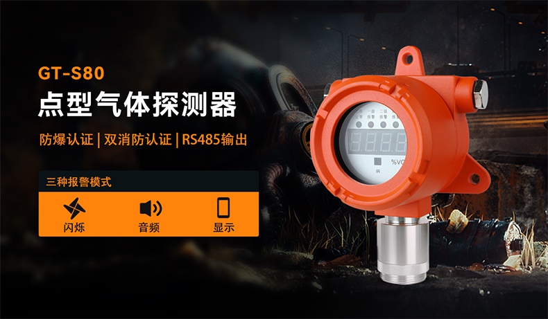 保時安GT-S80工業(yè)及商業(yè)用途點型可燃氣體探測器1.jpg