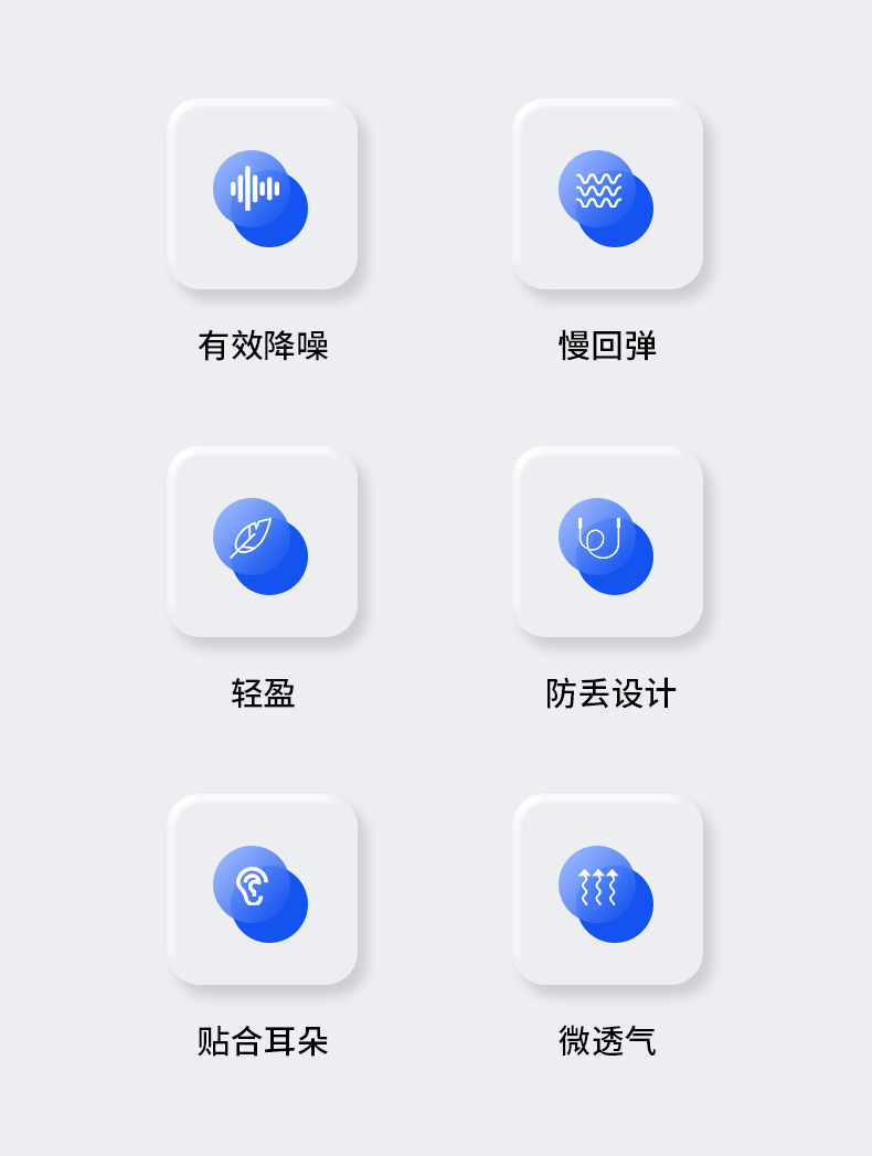 定和DH1011子彈型PU泡棉有線(xiàn)防噪音耳塞2