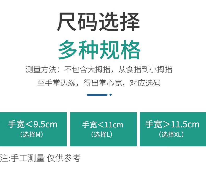 STANLEY史丹利ST5822綠色食品級(jí)一次性丁腈防化手套8