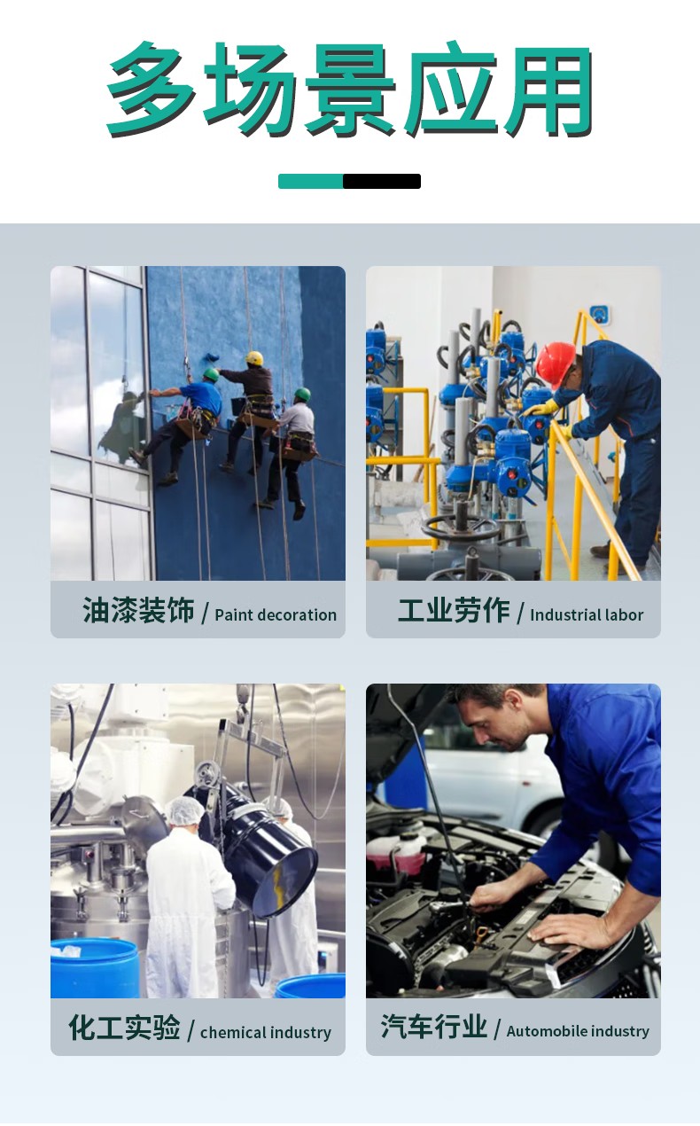 STANLEY史丹利ST5822綠色食品級(jí)一次性丁腈防化手套9