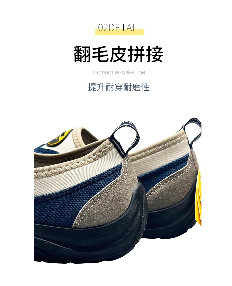 STANLEY史丹利ST6160藍色透氣網布防砸防刺穿安全鞋10