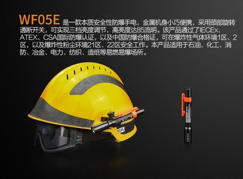 FENIX菲尼克斯WF05E WF系列微型防爆手電2.jpg