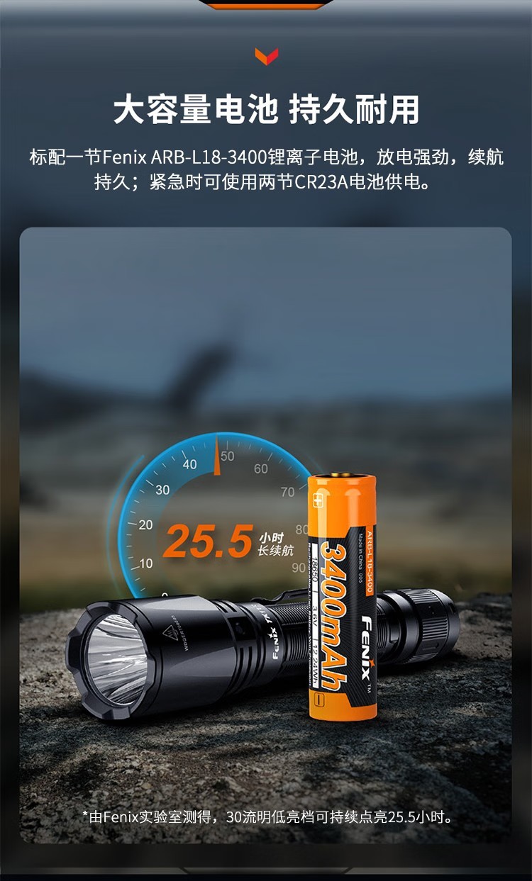 FENIX菲尼克斯TK11R TK系列緊湊型戰術勤務手電9.jpg