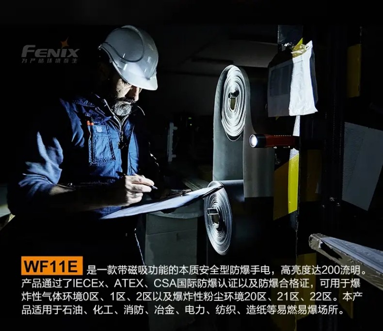 FENIX菲尼克斯WF11E WF系列磁吸防爆手電2.jpg
