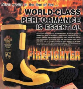 MSA 梅思安9687L消防戰斗靴