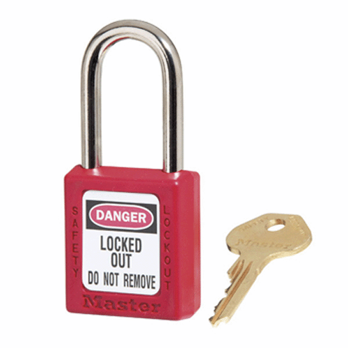 瑪斯特410MCNRED工程塑料安全鎖具