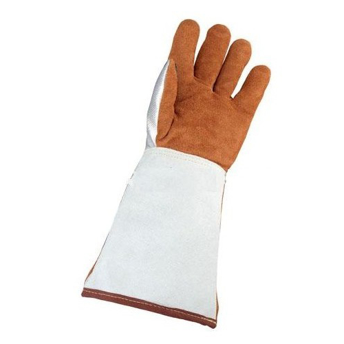 巴固 2058698 鍍鋁皮革焊接隔熱手套 右手