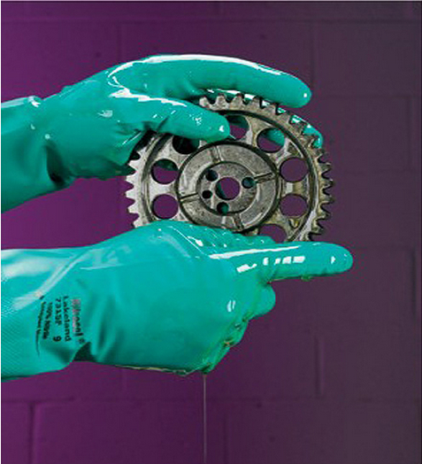 雷克蘭Nitrosol高性能丁腈橡膠防化手套