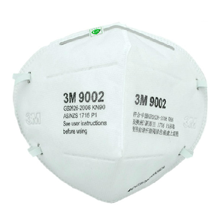 3M9002折疊式頭帶式防塵口罩