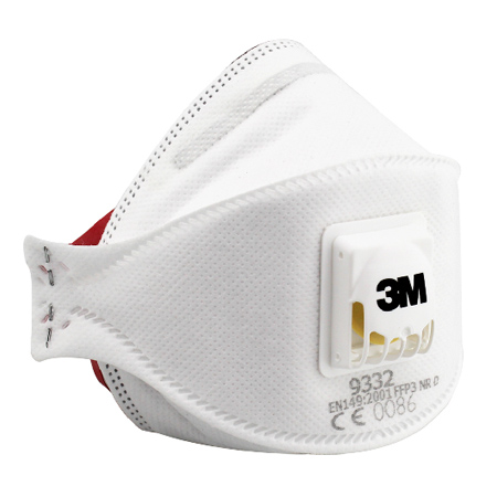 3M9332FFP3顆粒物防護口罩