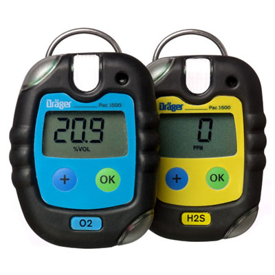 德爾格Pac3500便攜式單一氣體檢測儀 