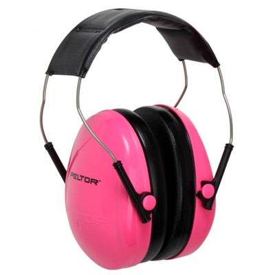3M H6AK粉色兒童降噪隔音耳罩