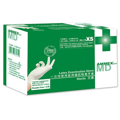 愛馬斯TLFCMDSi一次性橡膠滅菌醫(yī)用手套