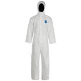 杜邦Tyvek400 TBM001防護(hù)服帶帽連體D級(jí)防塵工作服