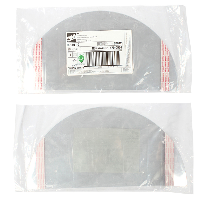 3M H-110-10頭罩面屏保護膜