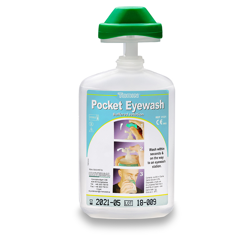霍尼韋爾321Tobin瓶裝便攜式洗眼液