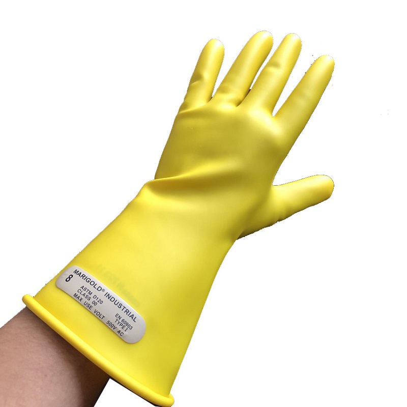 安思爾51283乳膠絕緣手套R(shí)IG0011Y