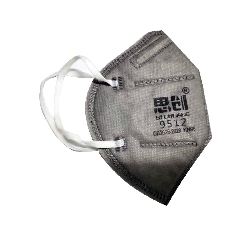 思創(chuàng)9512+ 556折疊耳帶式活性炭防塵口罩