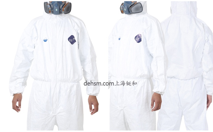 杜邦特衛強防護服局部細節圖