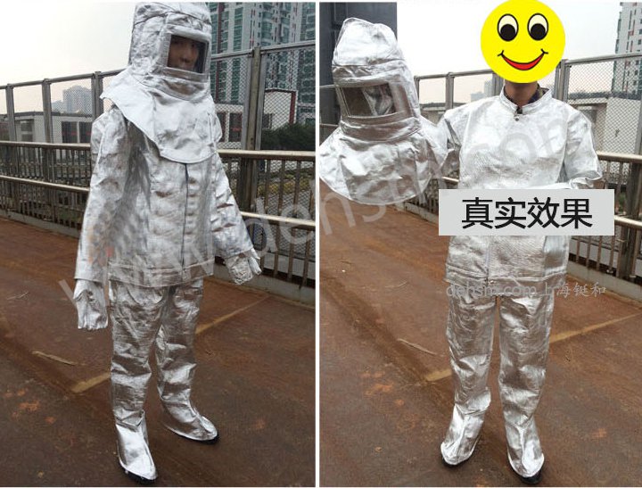 DH-R11高溫隔熱服穿戴方法及圖片