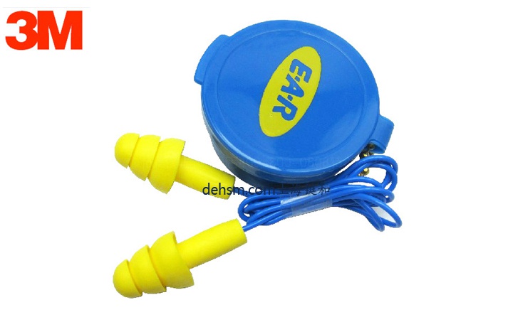 3M340-4002硅膠帶線防噪音耳塞圖片-側(cè)面