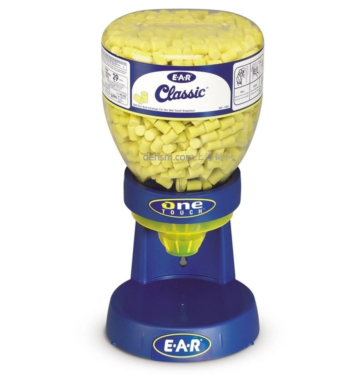 3M391-1001防噪音耳塞與391-1000耳塞分配器搭配圖