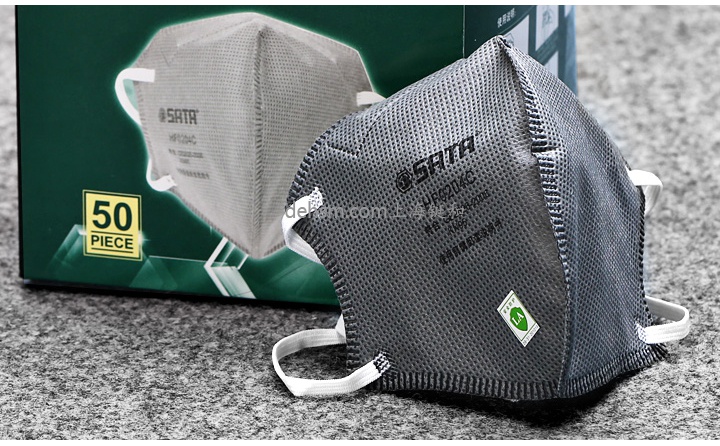 世達HF0204C KN95防毒口罩圖片-正面